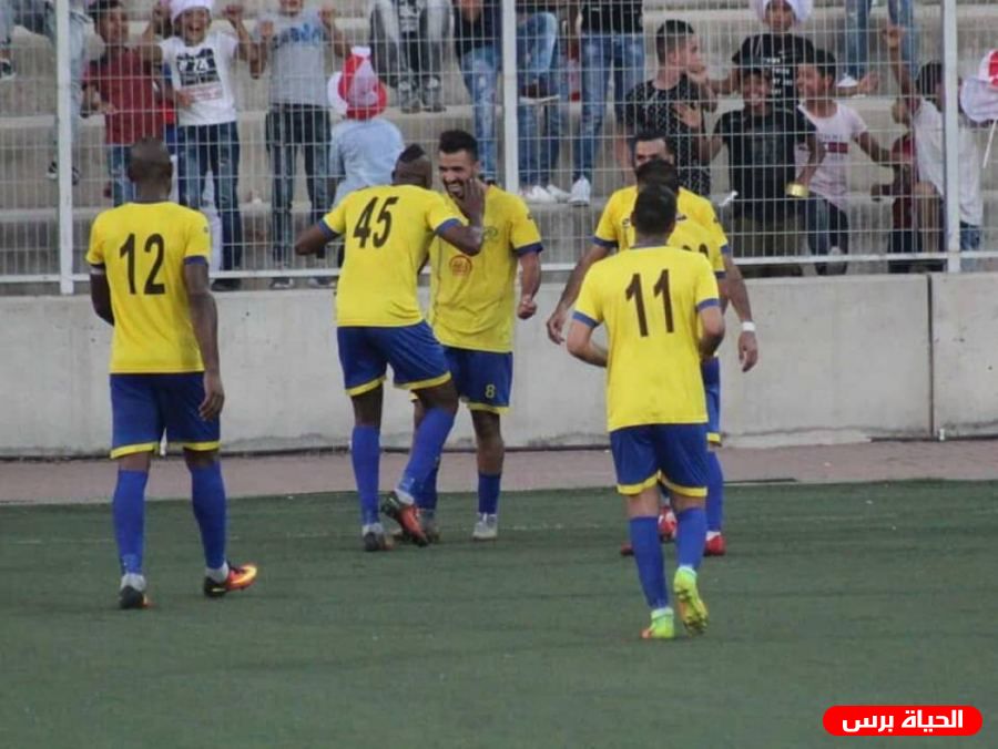 نادي جنين يحقق فوزا ثمينا على دورا في دوري الاحتراف الجزئي 